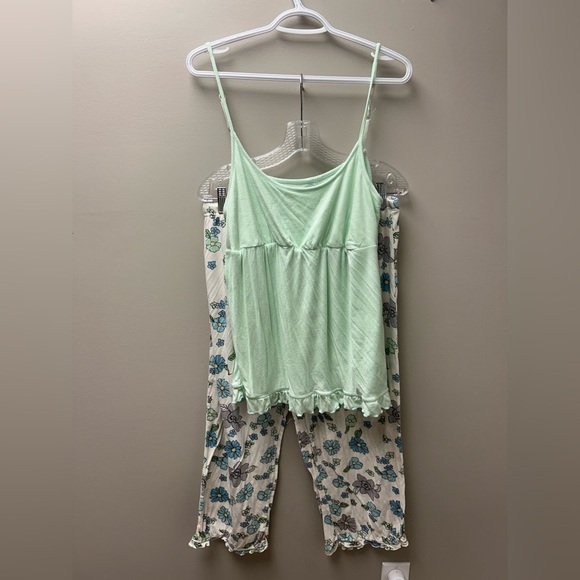 Breakfastin Bed Women’s Pj Pants & Tank Top Set - Picture 1 of 4
